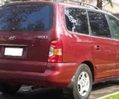 Hyundai Trajet 2003, Automática, 2 litres - Bogotá