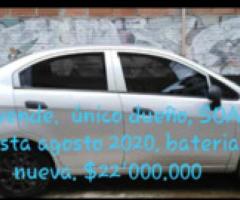 Chevrolet Sonic 2016, Manual, 1,4 litres - Medellín